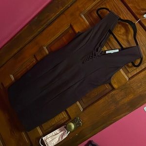 Beautiful plum date night dress!!